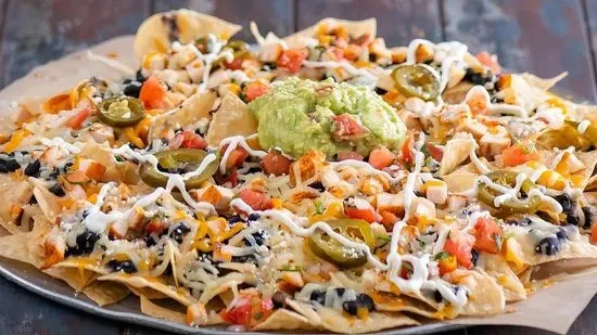 Nachos Grande (Serves 4 to 5 as an Appetizer)