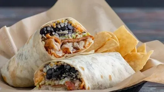 Wild Caught Tempura Fish or Shrimp Burrito