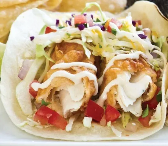 Tempura Battered Fish Taco