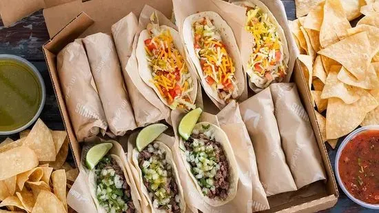 Taco Box  Small: Serves 4 to 5