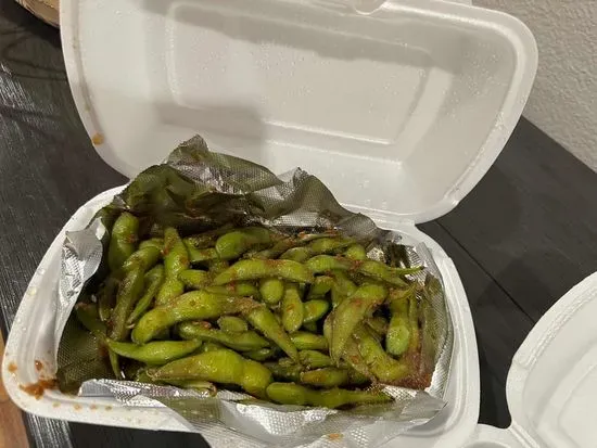 Garlic Edamame