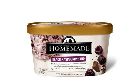 48oz Homemade Brand Black Raspberry Chip