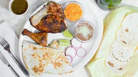 #4 Quesadilla & 2 Pc Chicken