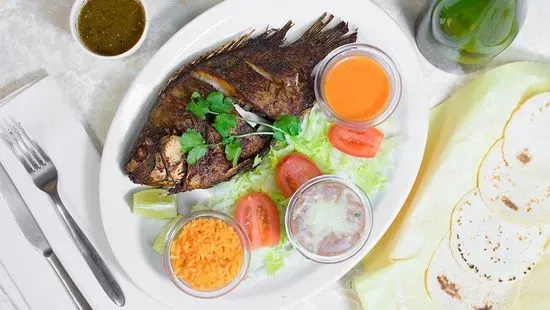 Fried Tilapia Plate