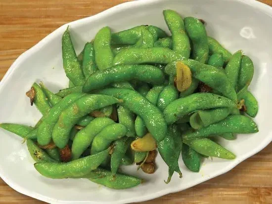 GARLIC EDAMAME