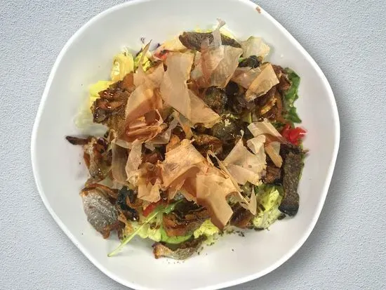 SALMON SKIN SALAD