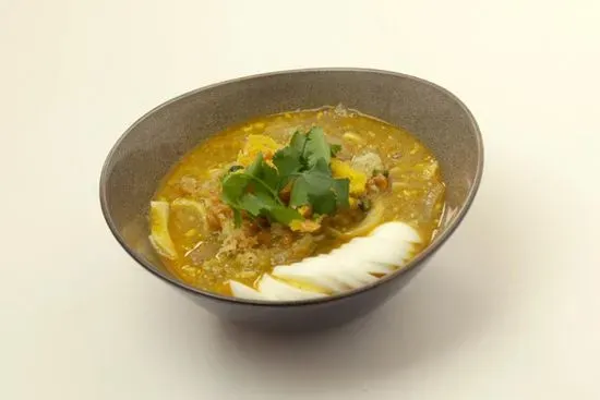 Moh-Hin-Gha ( Pureed Catfish Chowder)