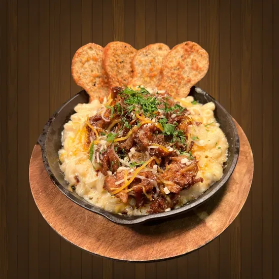 BBQ Pork Mac & Cheese