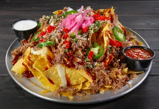 Korean BBQ Pork Nachos