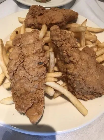 Chicken Strips With Fries