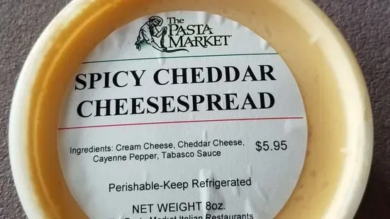 8oz Spicy Cheddar Cheesespread