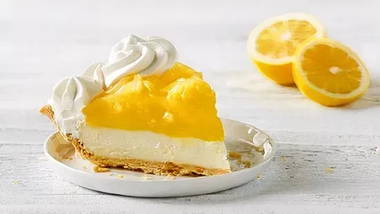 Lemon Supreme Pie Slice