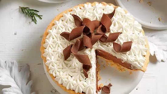 Whole French Silk Pie