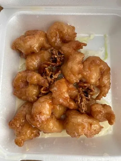 Honey Walnut Prawns