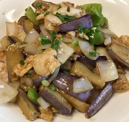 Chicken and Chinese Eggplant