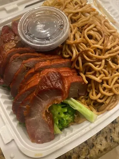 L20. Barbecue Pork Combo Plate