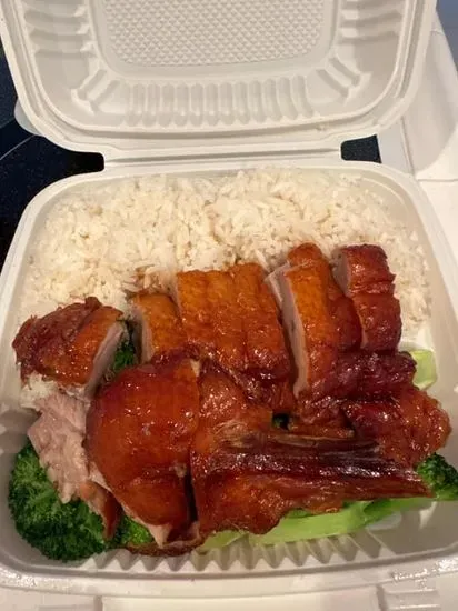 L22. Roast Duck Combo Plate