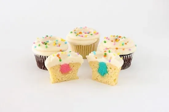 Gender Reveal Cupcake Box
