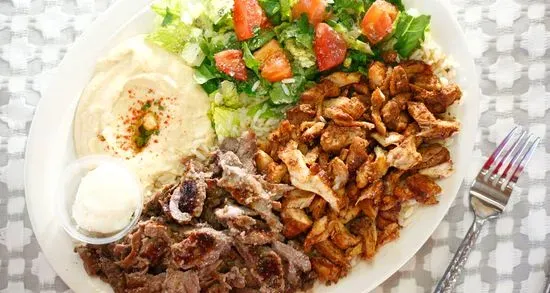 Combo Shawerma Plate (DINNER)