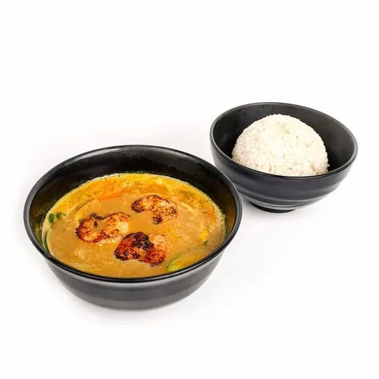 Curry Shrimp w/ Rice