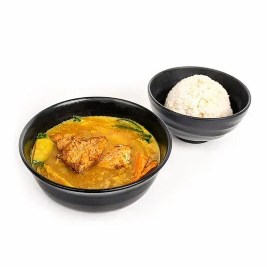 Curry Tofu w/ Rice