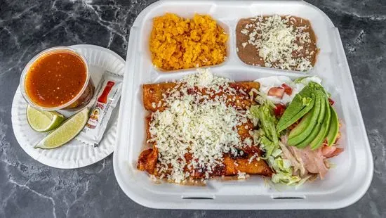 Enchilada Plate / Plato de Enchilada