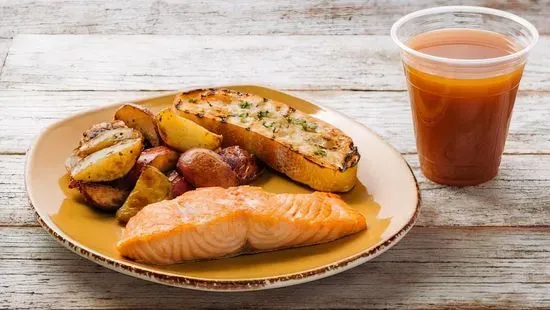 Kids Sustainable Grilled Salmon Plate