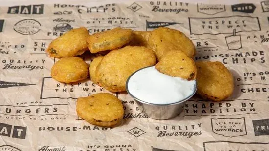 FRIED PICKLES WITH RANCH