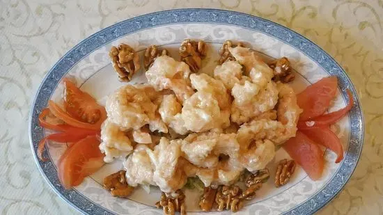 Walnuts Prawns / 核桃蝦