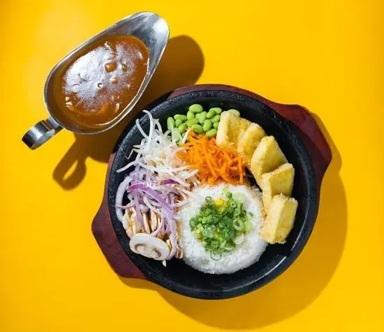 Fried Tofu with Curry Sauce