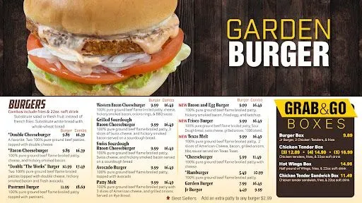 Burgers And Grab & Go Boxes