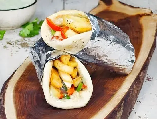 Masala Fries Wrap