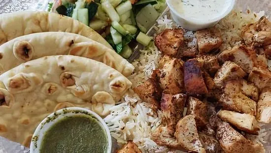 Chicken Kabob Platter