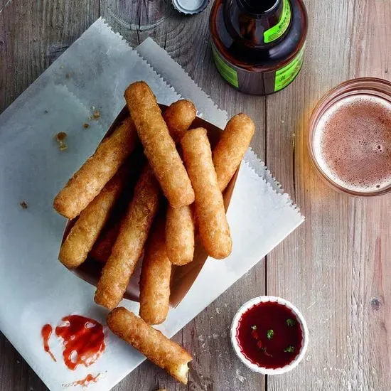 Battered Mozzarella Sticks