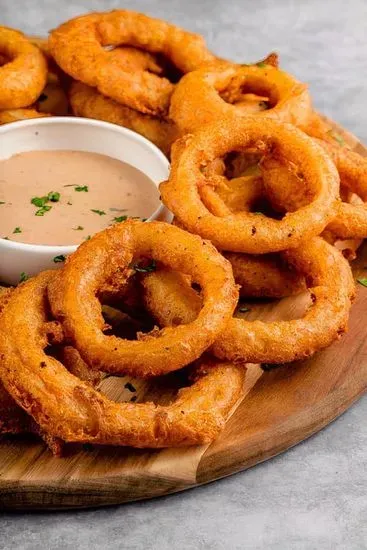 Beer Battered Onion Rings 