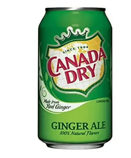 Canada Dry Canned Ginger Ale