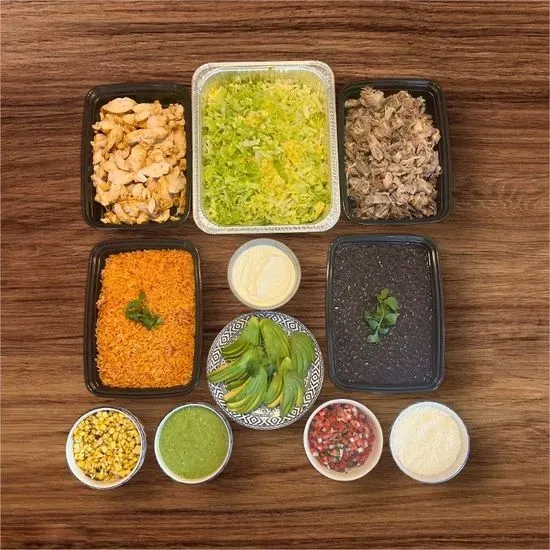 Burrito Bowl Bar (Serves 10)