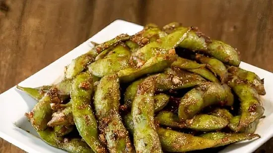 Garlic Edamame