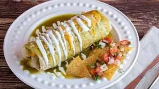 Chile Verde burrito