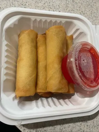 Vegetable Egg Rolls (4)