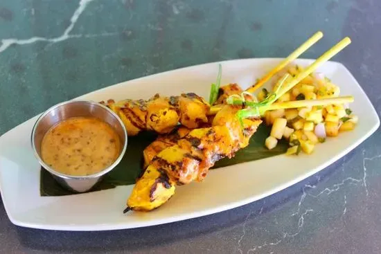 Thai Coconut Chicken Satays