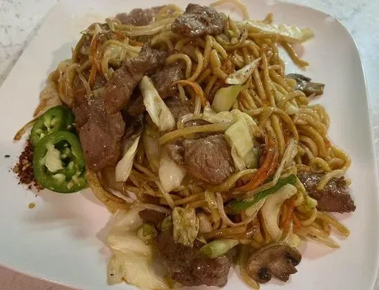 211 Chicken Or Beef Chow Mian