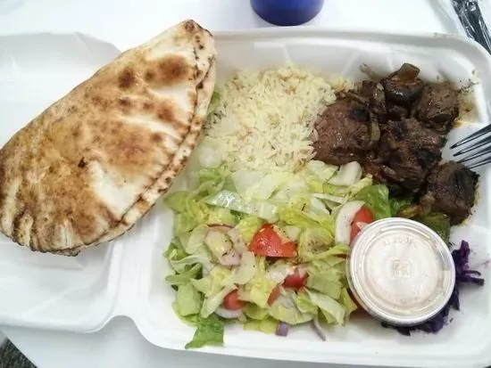 Beef Shish Kebab Plate