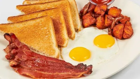 Farm Fresh Eggs with Old Smokehouse® Bacon