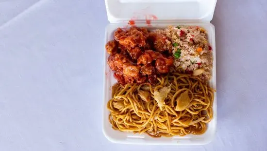 06. Sweet and Sour Pork Combination Plate