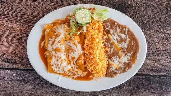 #3. Enchilada & Chile Relleno