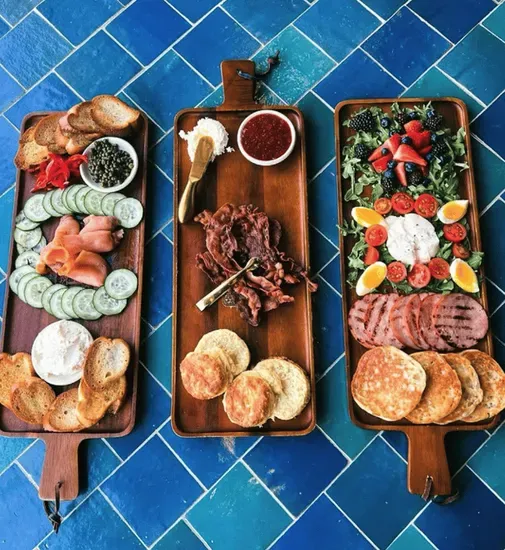 Biscuits Bacon Butter Board