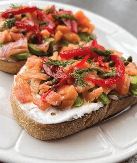 Smoked Salmon Avo Toast