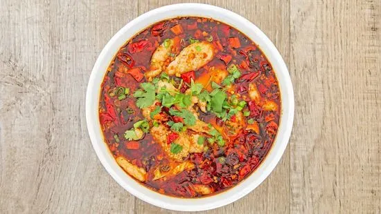 2. Spicy Szechuan Boiled Fish Fillet