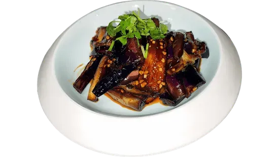 5. Traditional Eggplant with Spicy Garlic Sauce